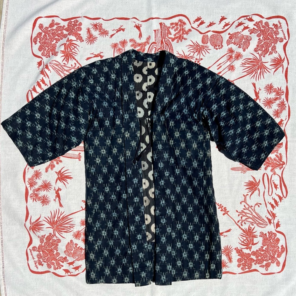 Handmade Vintage Indigo Noragi Kimono Jacket